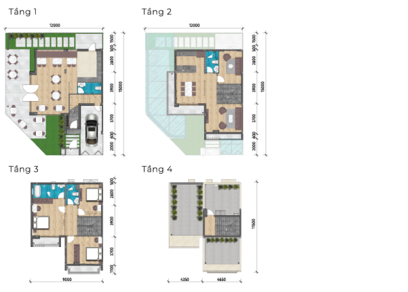 Thiết kế Biệt thự thương mại SV