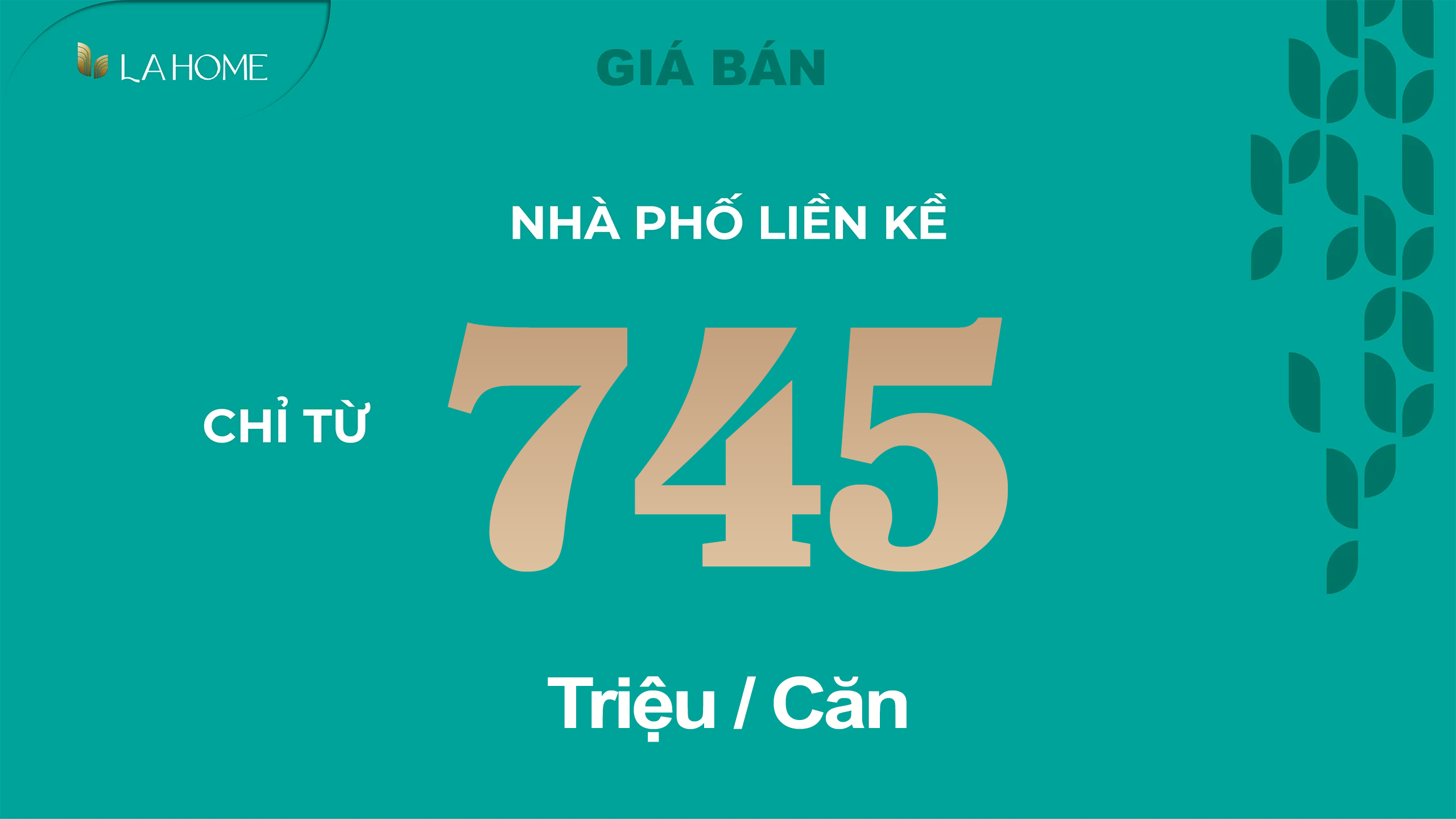 BẢNG GIÁ VÀ PHƯƠNG THỨC THANH TOÁN DỰ ÁN LA HOME