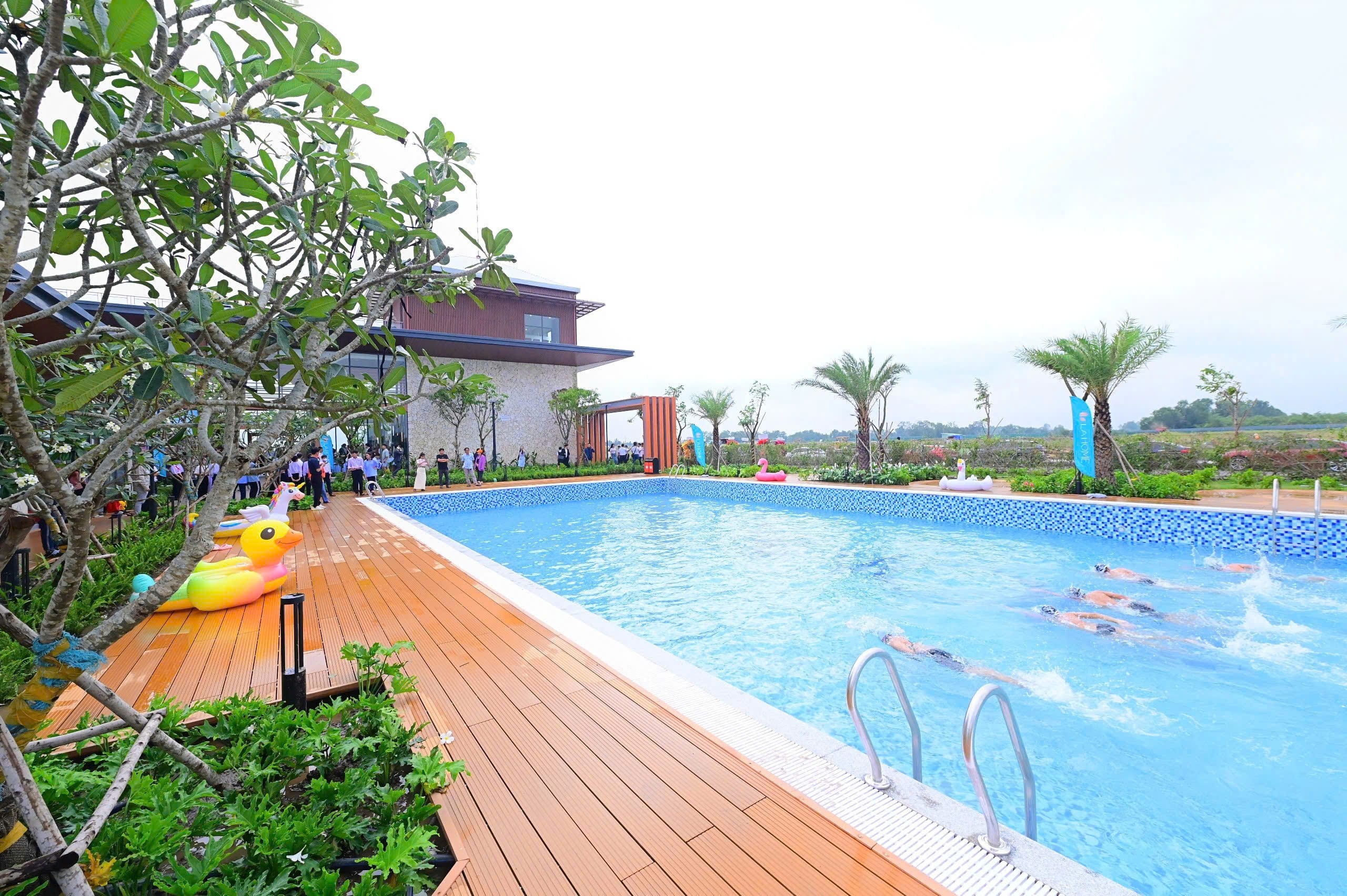 hình thực tế khu đô thị sinh thái lahome