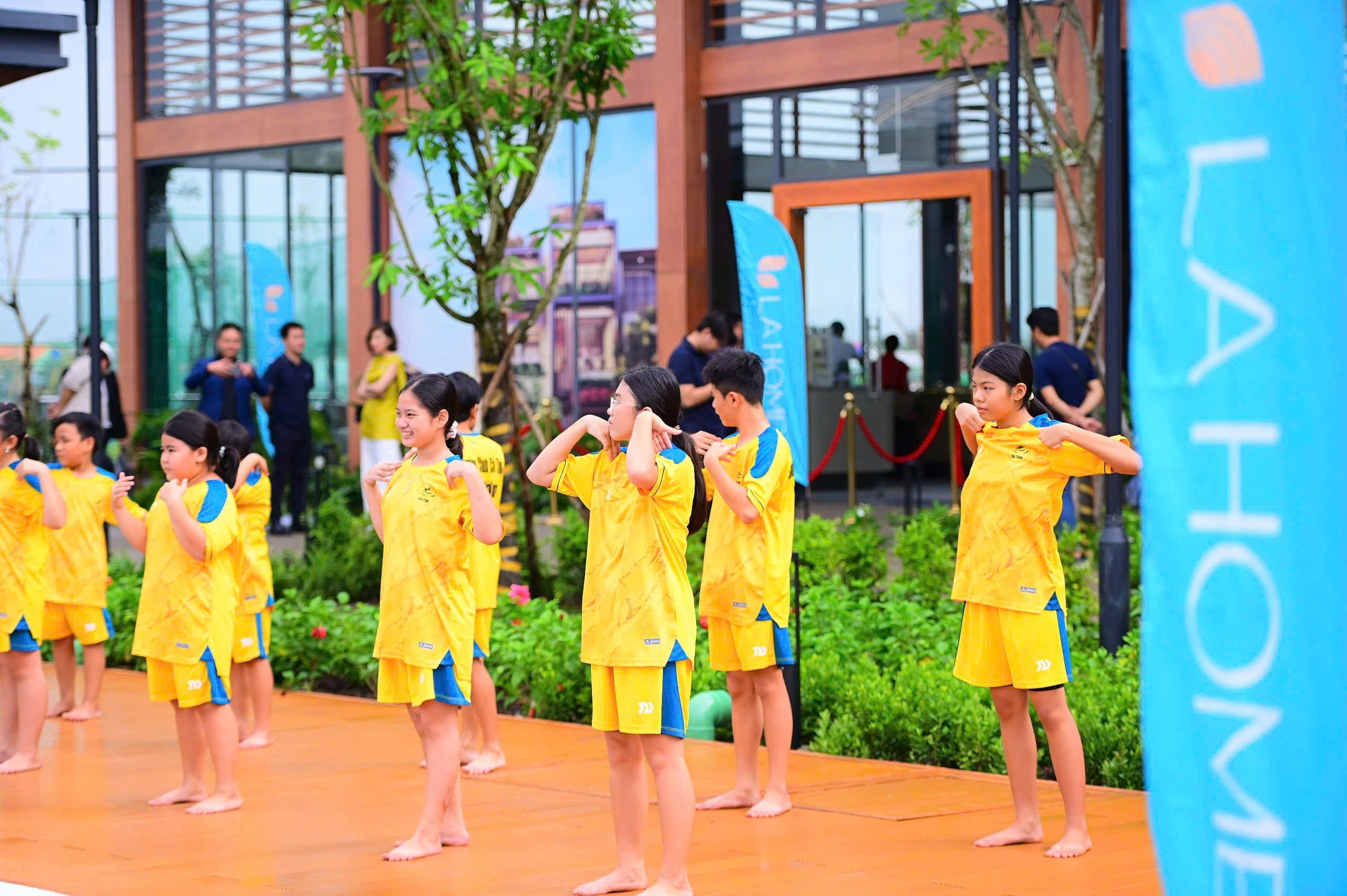 hình thực tế khu đô thị sinh thái lahome