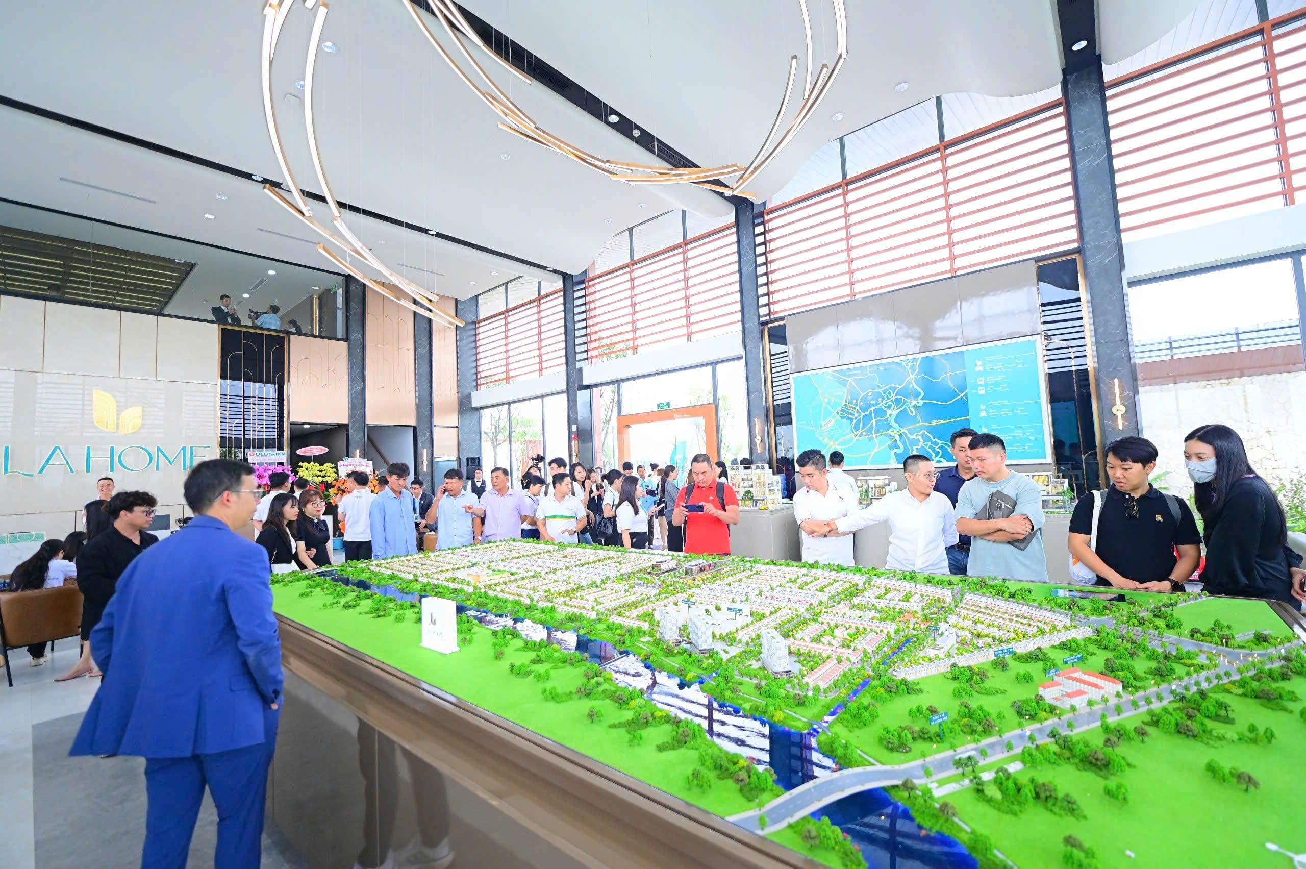 hình thực tế khu đô thị sinh thái lahome