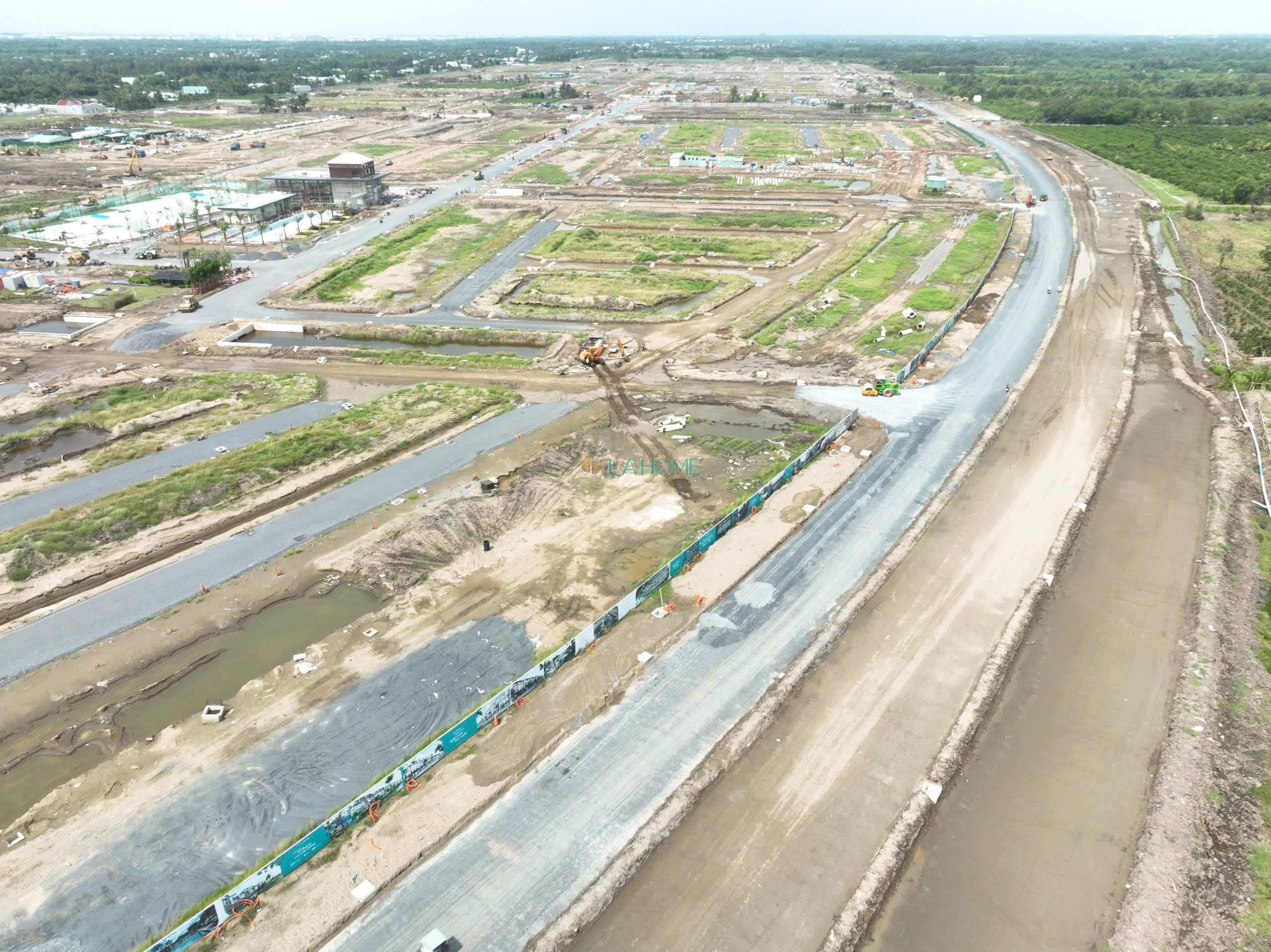 hình thực tế khu đô thị sinh thái lahome