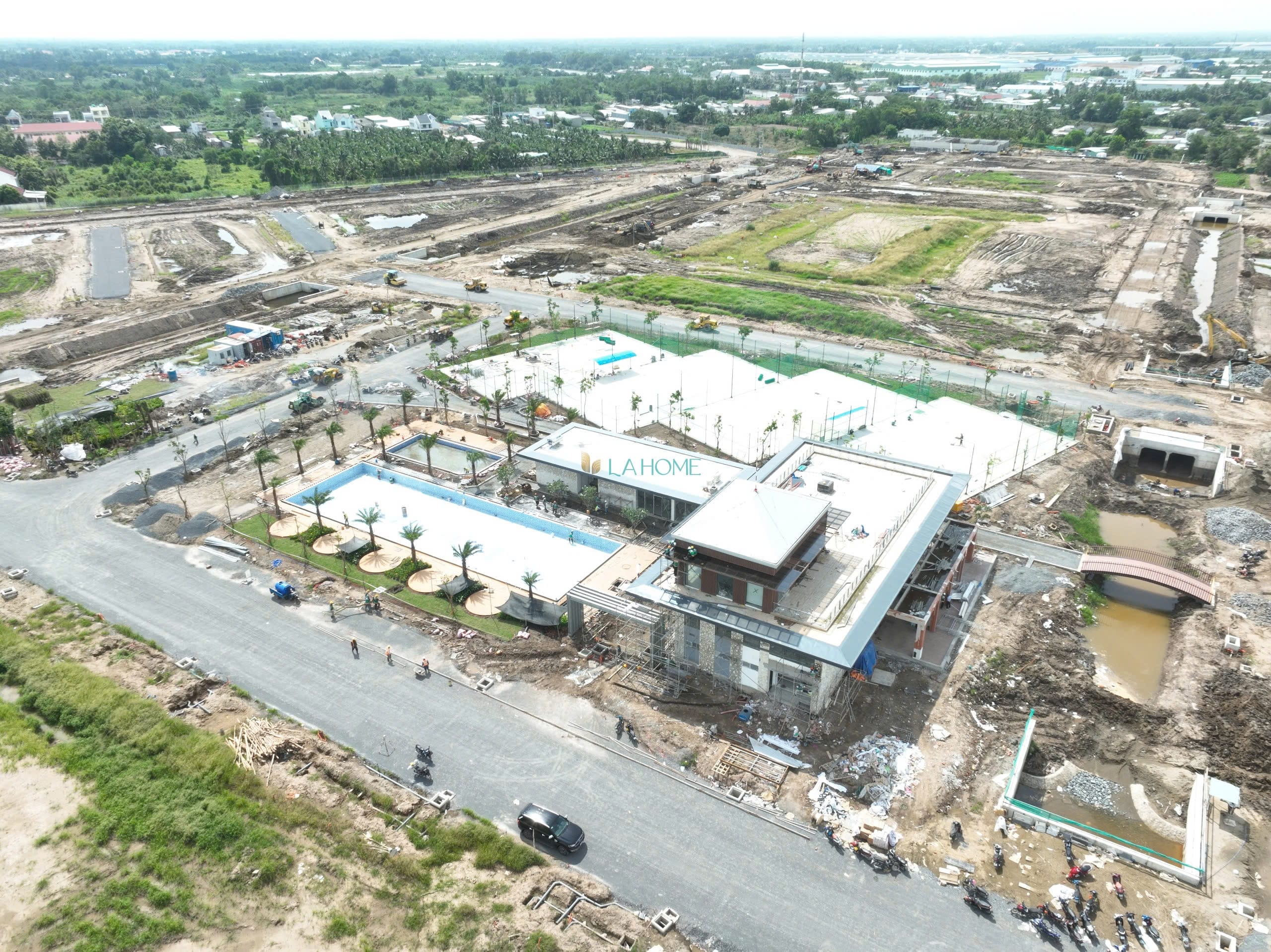 hình thực tế khu đô thị sinh thái lahome