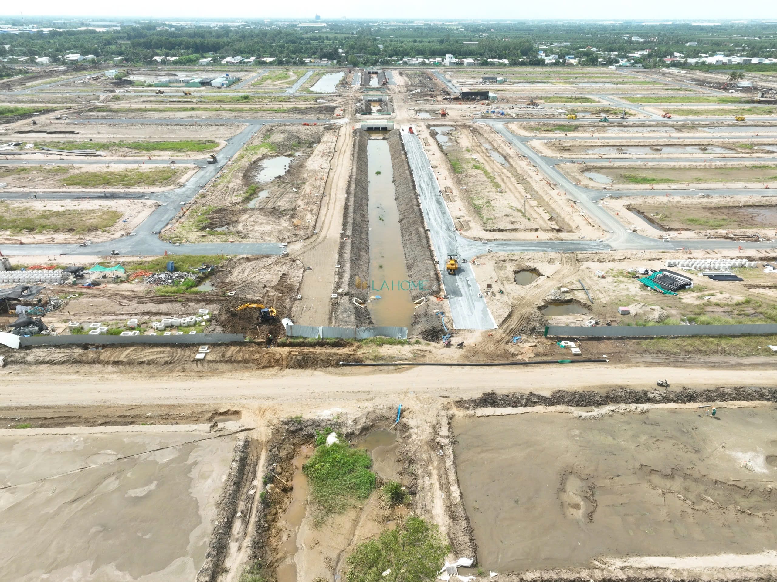 hình thực tế khu đô thị sinh thái lahome