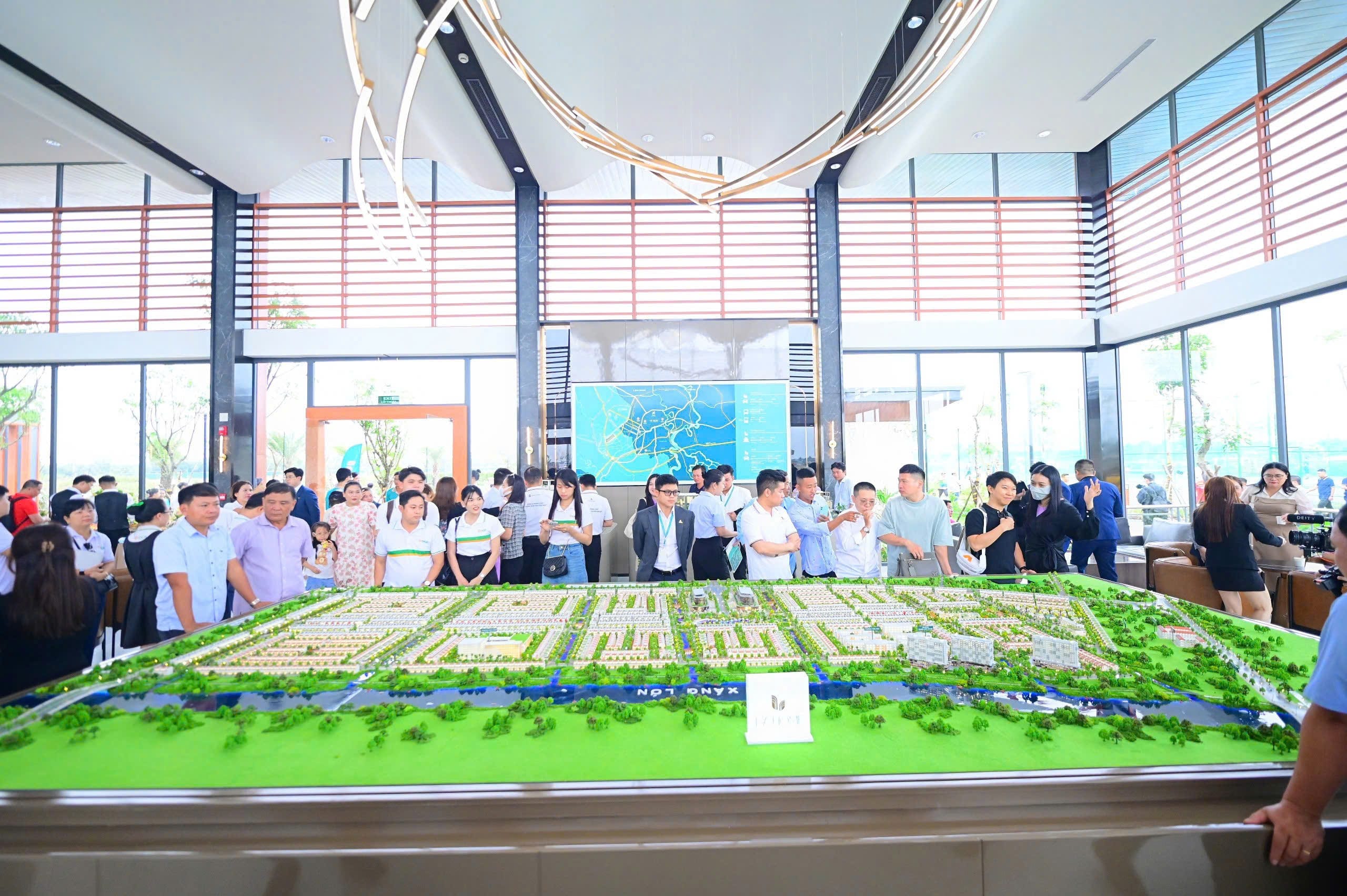 hình thực tế khu đô thị sinh thái lahome