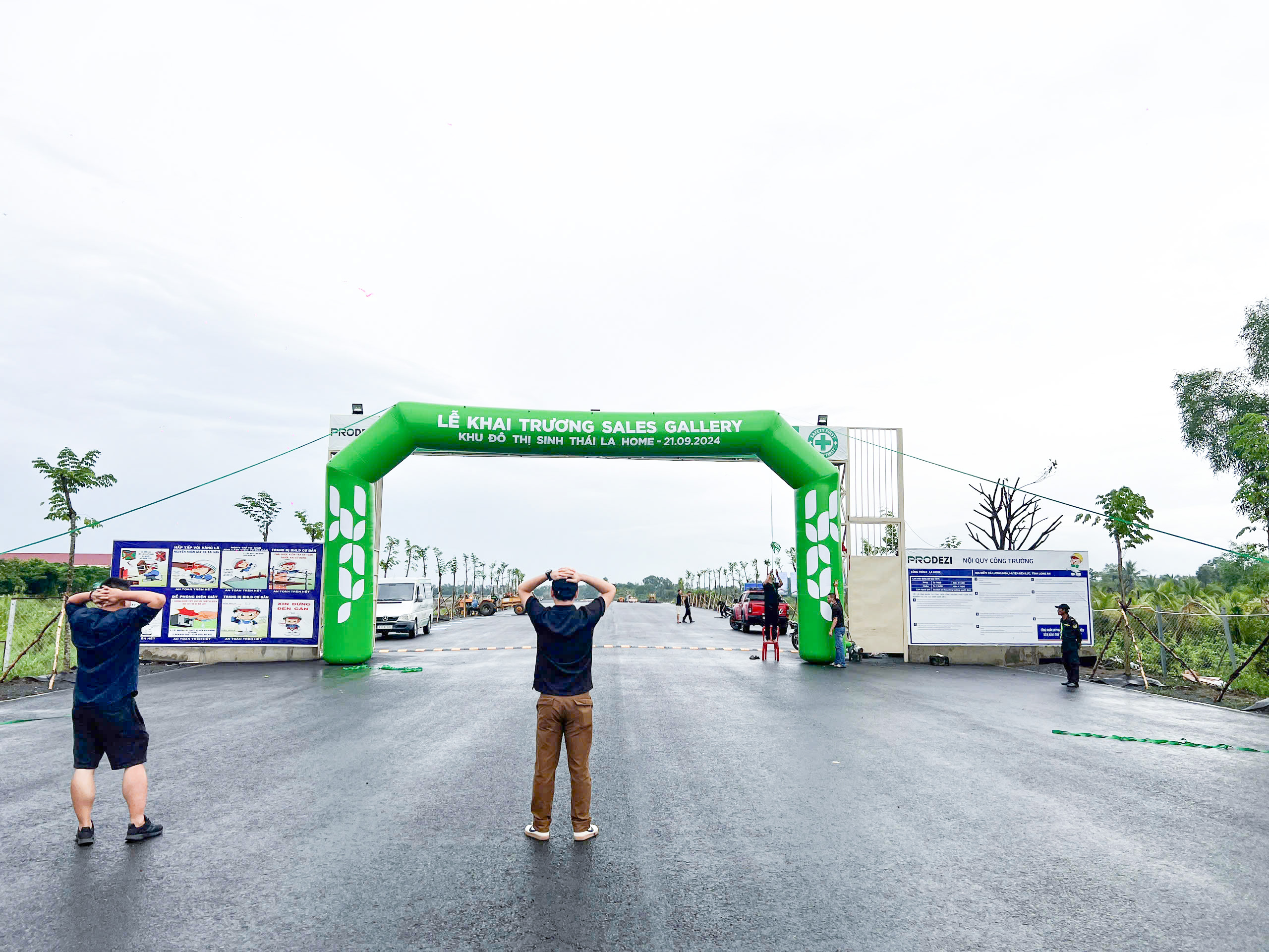 hình thực tế khu đô thị sinh thái lahome